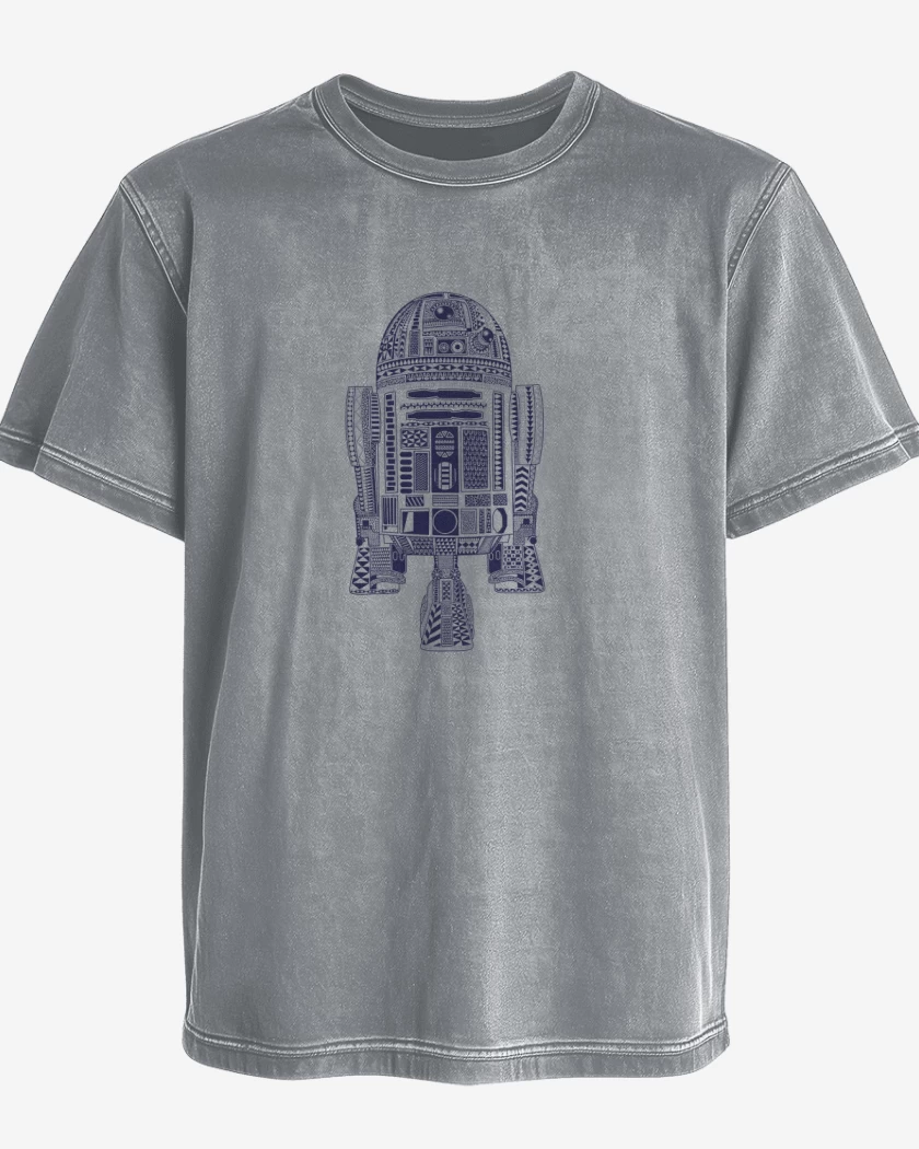 Polera desgastada R2-D2