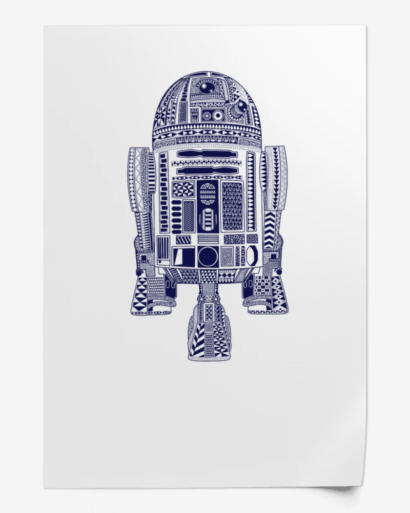 Print R2-D2