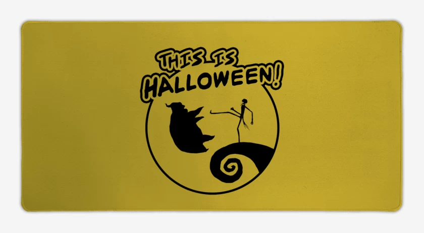 Mouse pad Gamer Amarillo de This is halloween