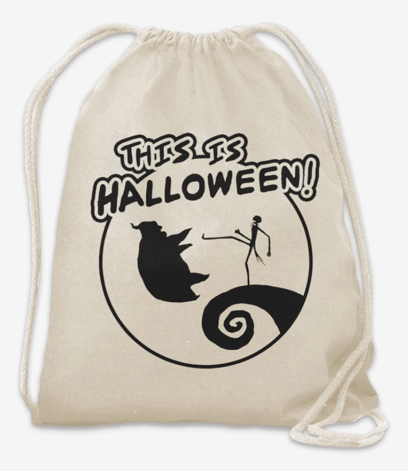 Mochila Blanco de This is halloween