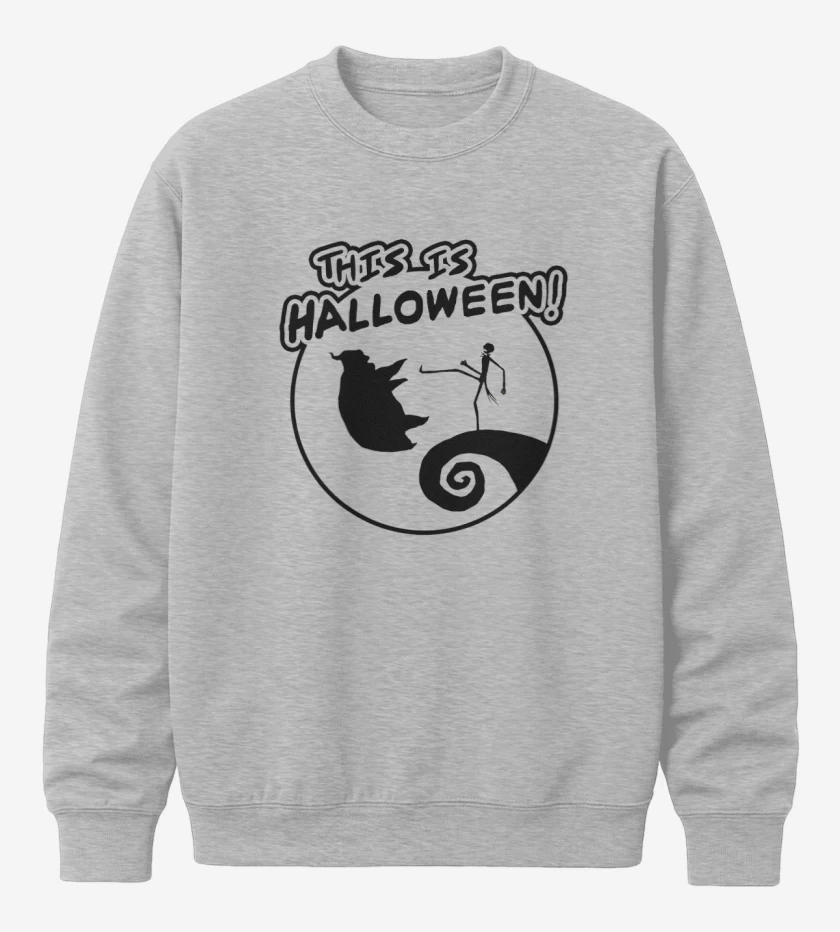 Poleron polo Gris Melange de This is halloween