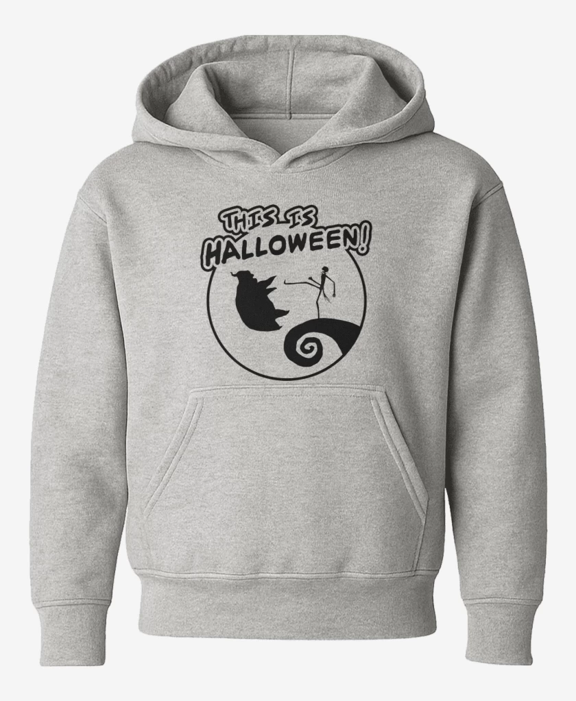 Poleron de niño Gris Melange de This is halloween