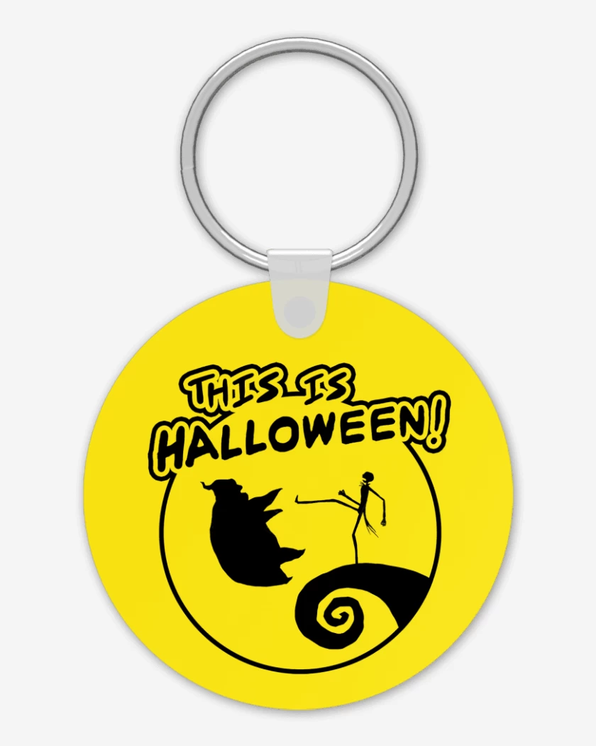 Llavero Amarillo de This is halloween