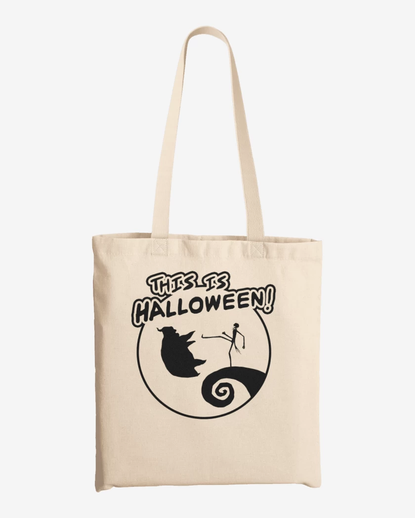 Totebag Blanco de This is halloween