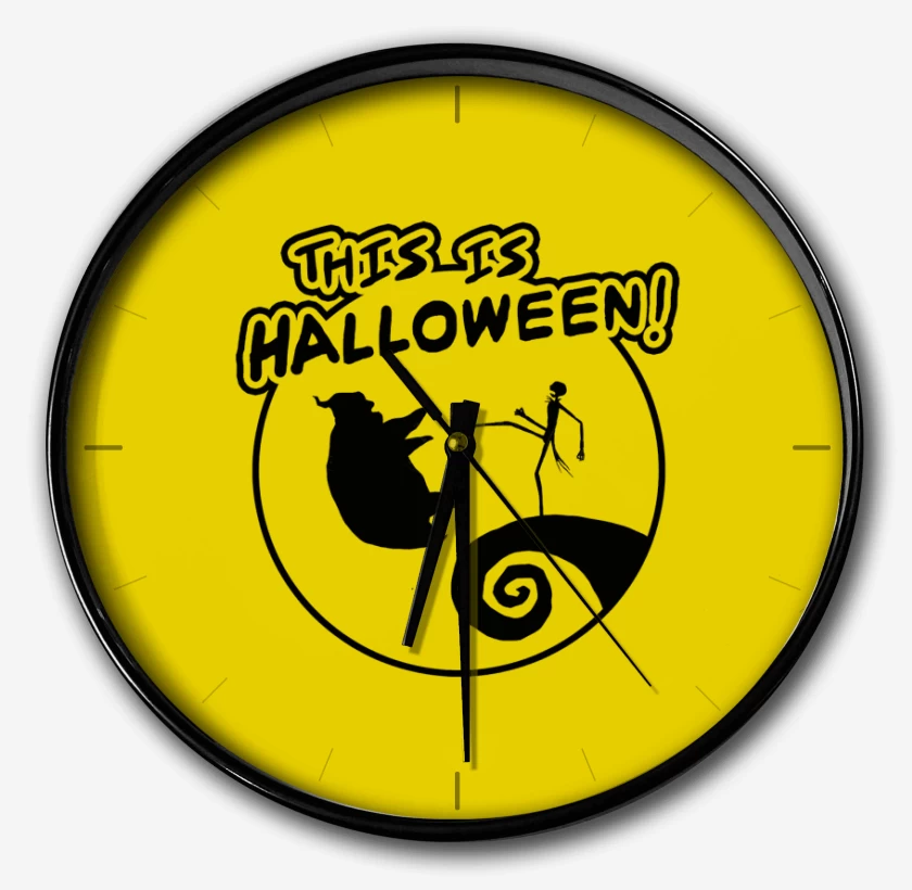Reloj Amarillo de This is halloween