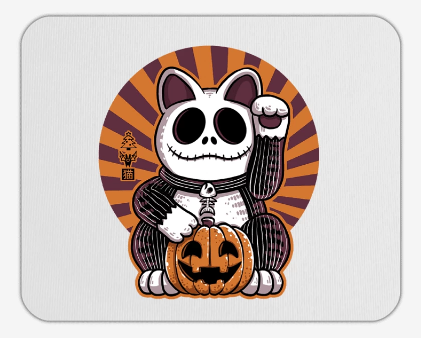 Mousepad Cat halloween 