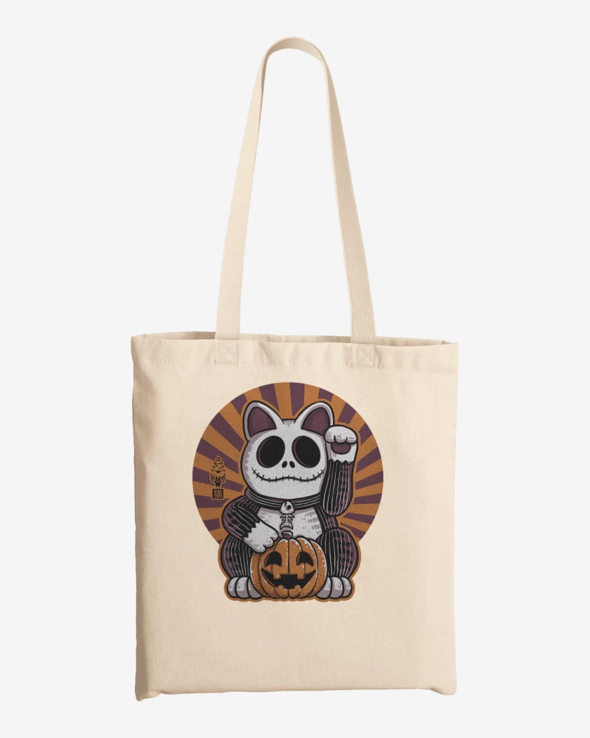 Totebag Cat halloween 