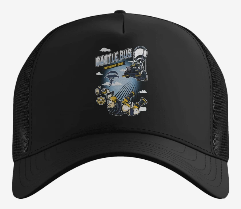 Gorro Battle bus fornite