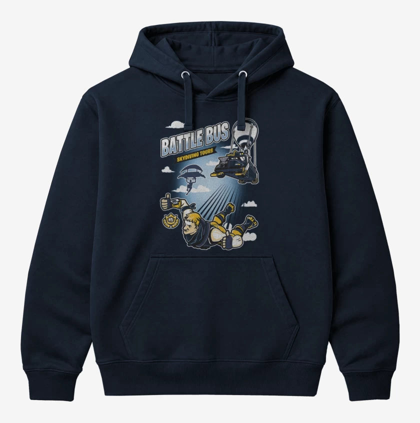 Polerón Canguro Battle bus fornite