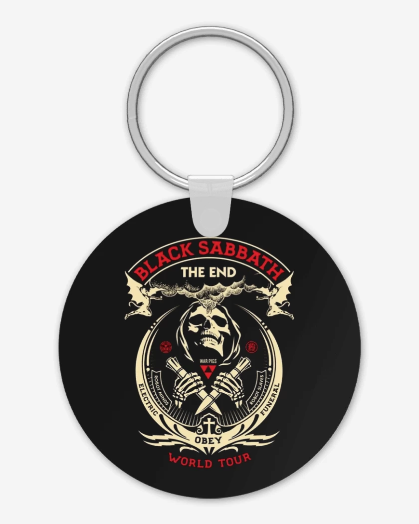 Llavero Negro de Black Sabbath 5