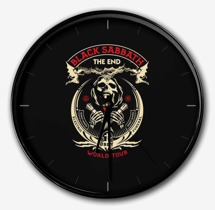 Reloj Negro de Black Sabbath 5