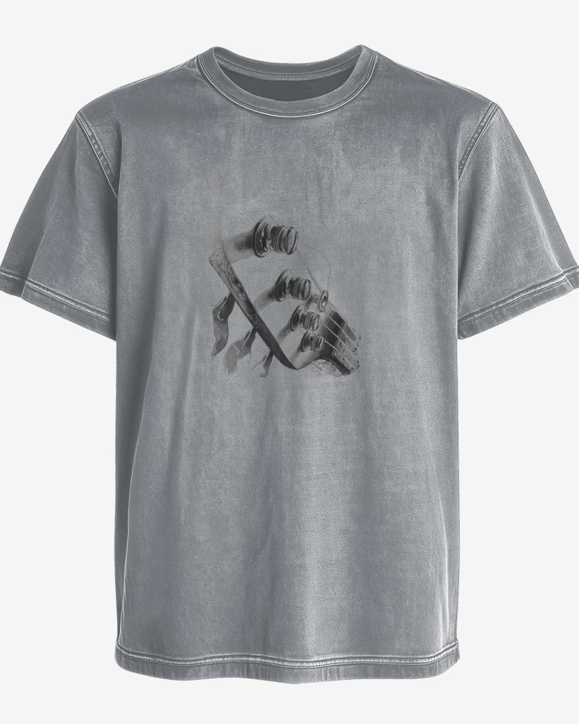 Polera desgastada Bass Clavijero 
