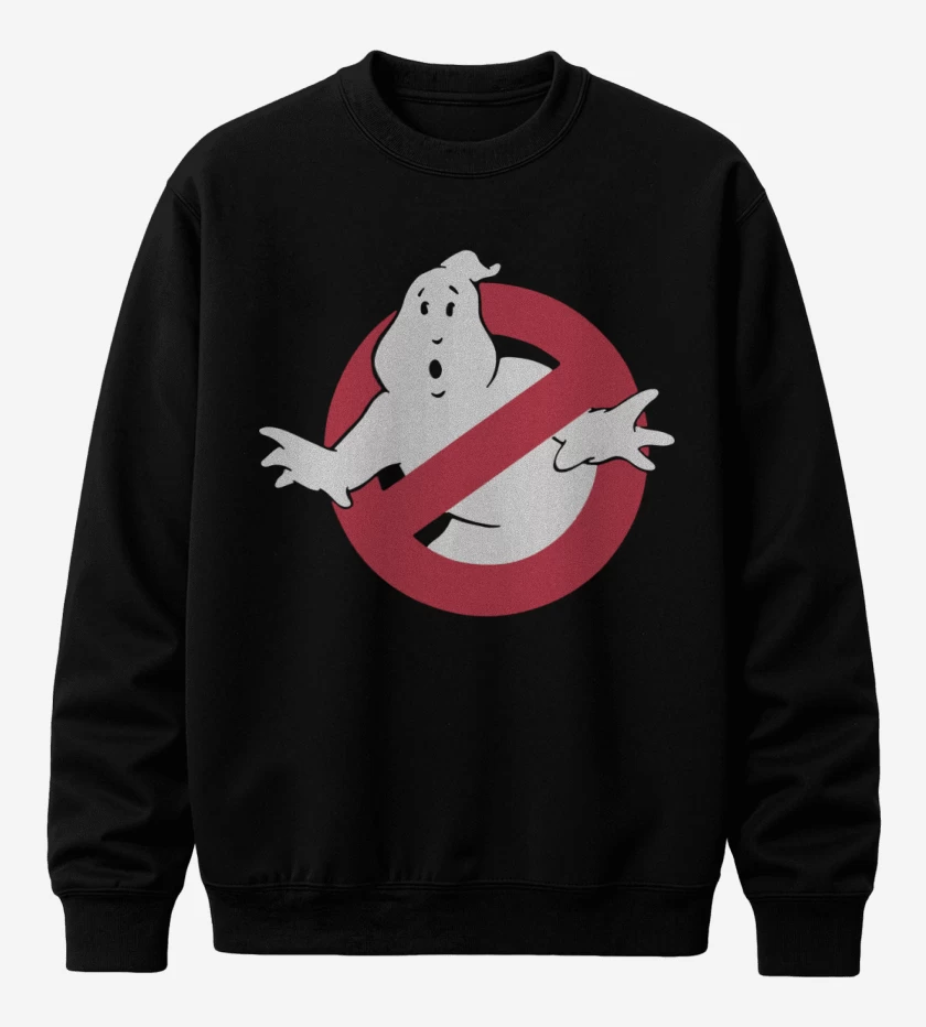 Poleron polo Negro de Ghostbusters - Logo