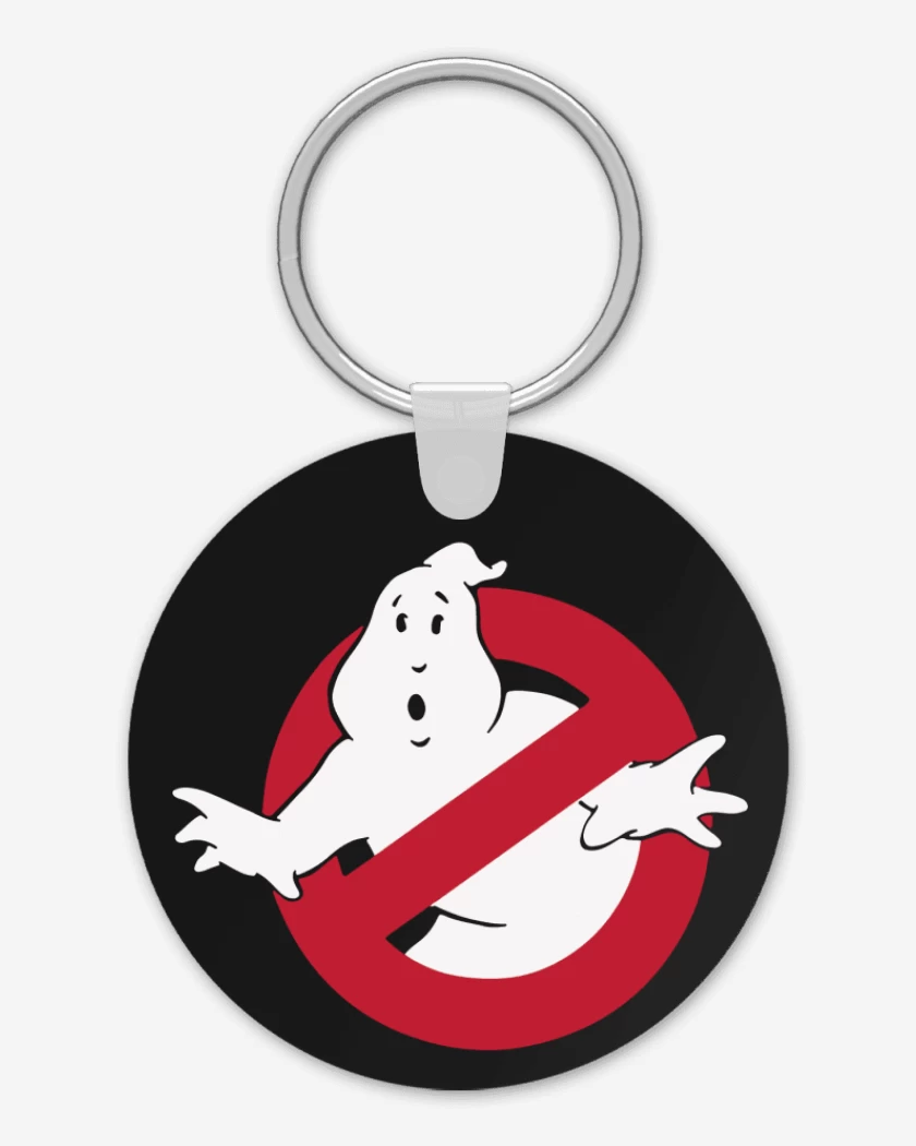 Llavero Negro de Ghostbusters - Logo