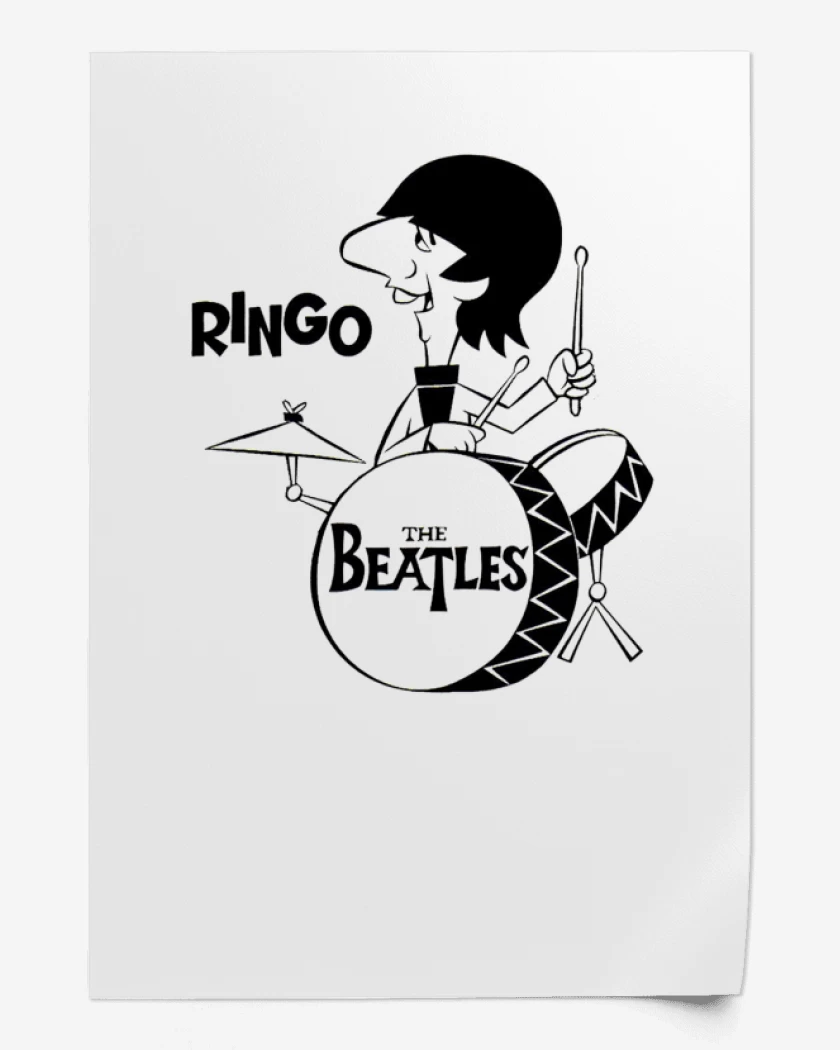 Print Ringo Drums