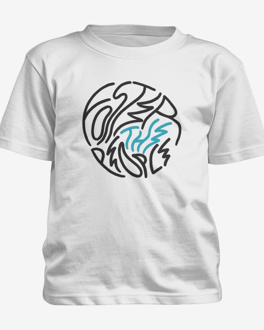 Polera de niño Blanco de Foster the people 
