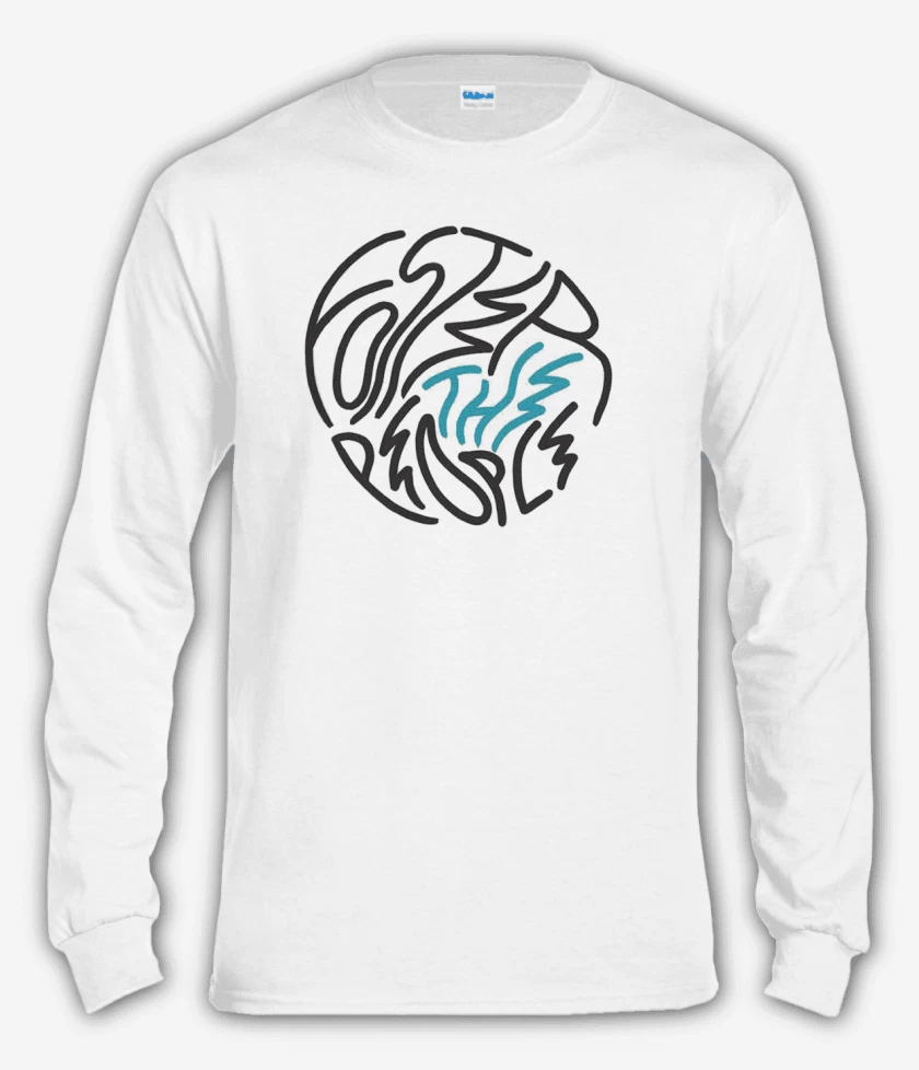 Polera manga larga Blanco de Foster the people 