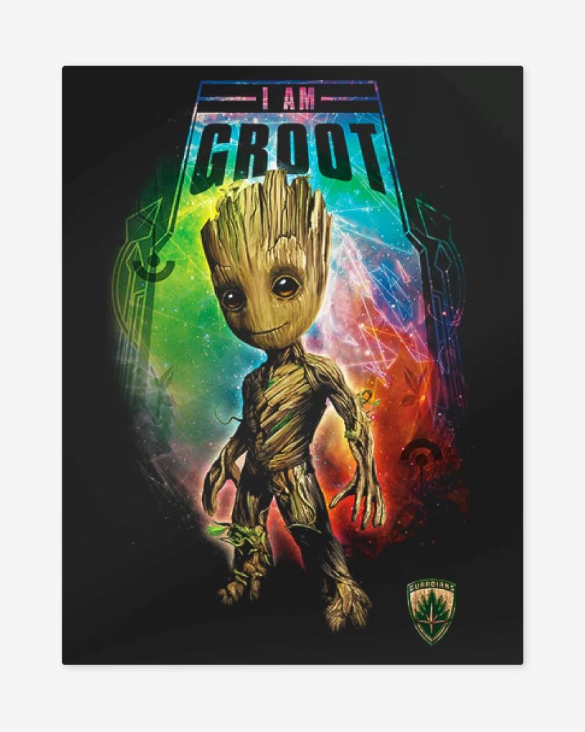 Print metalico Negro de Groot 2