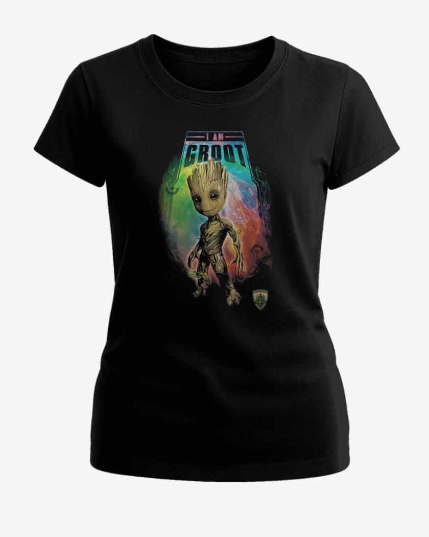 Polera de Mujer Negro de Groot 2