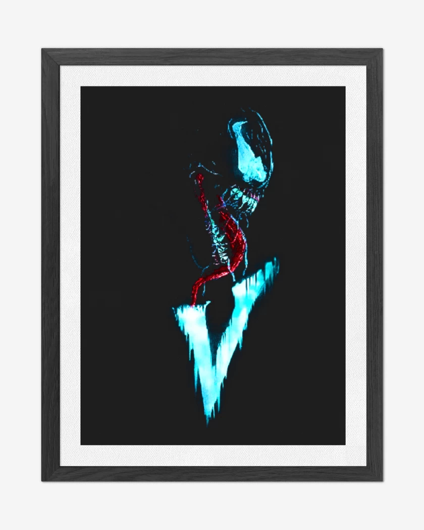 Cuadro decorativo Negro de Venom 4