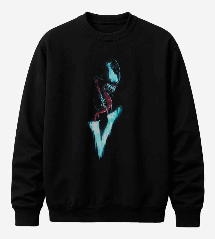 Poleron polo Negro de Venom 4