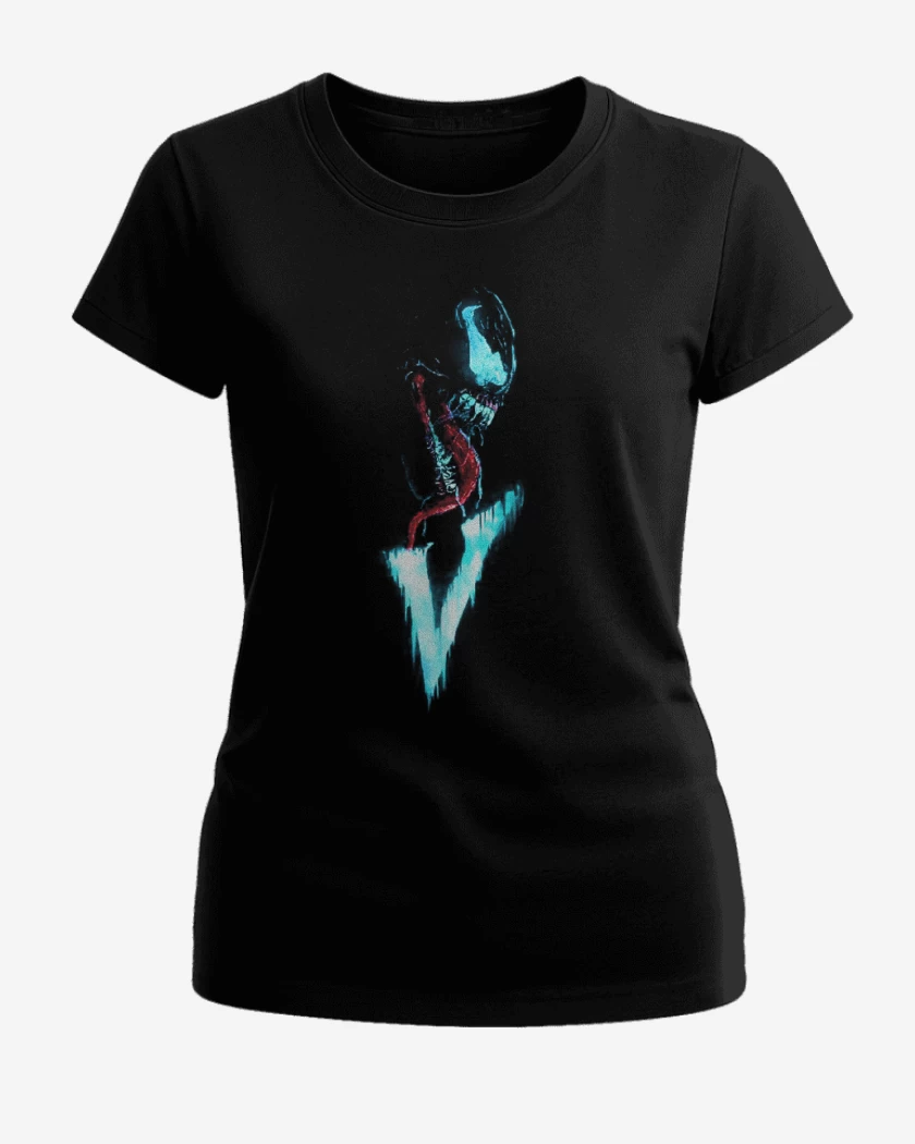 Polera de Mujer Negro de Venom 4