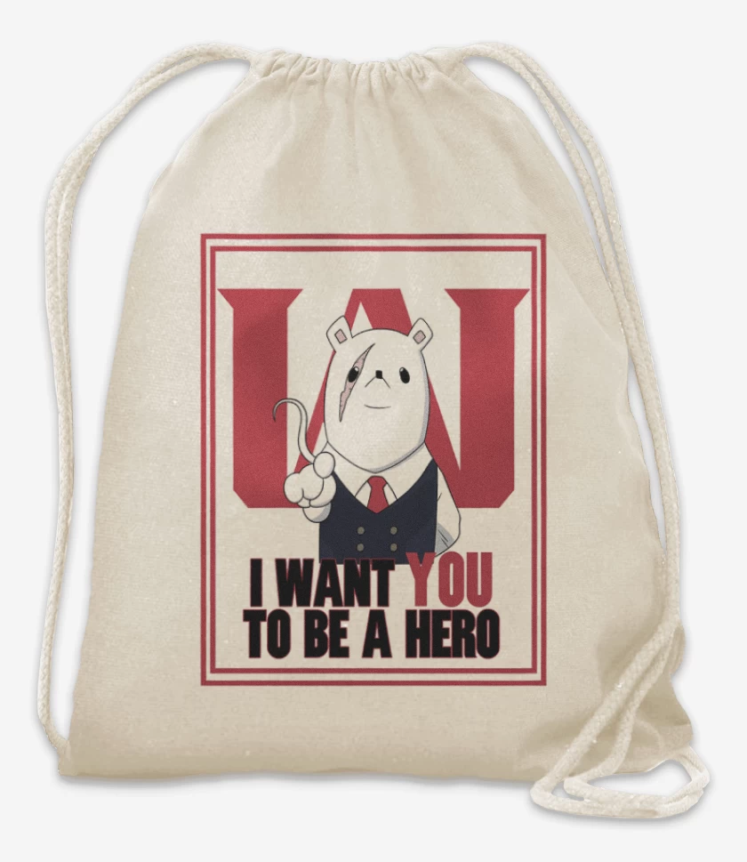 Mochila Blanco de Boku no hero presidente