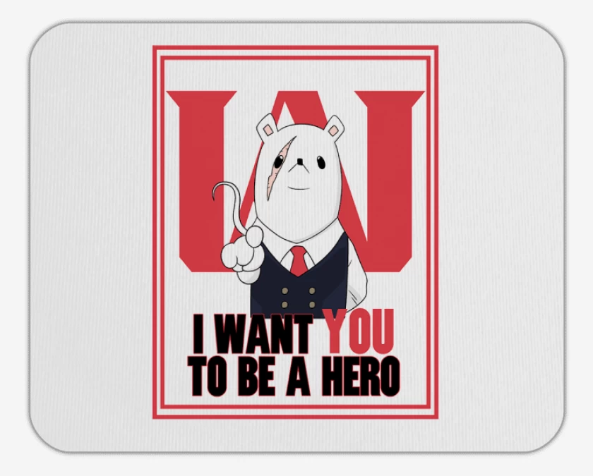 Mousepad Boku no hero presidente