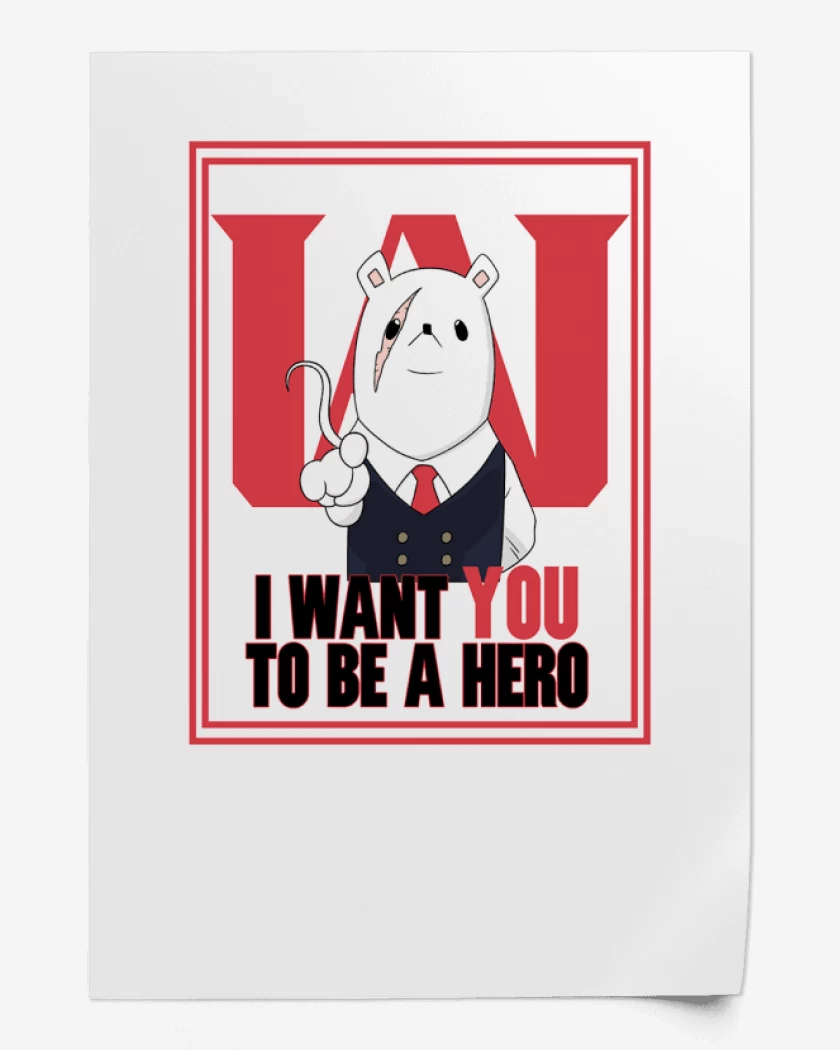 Print Boku no hero presidente