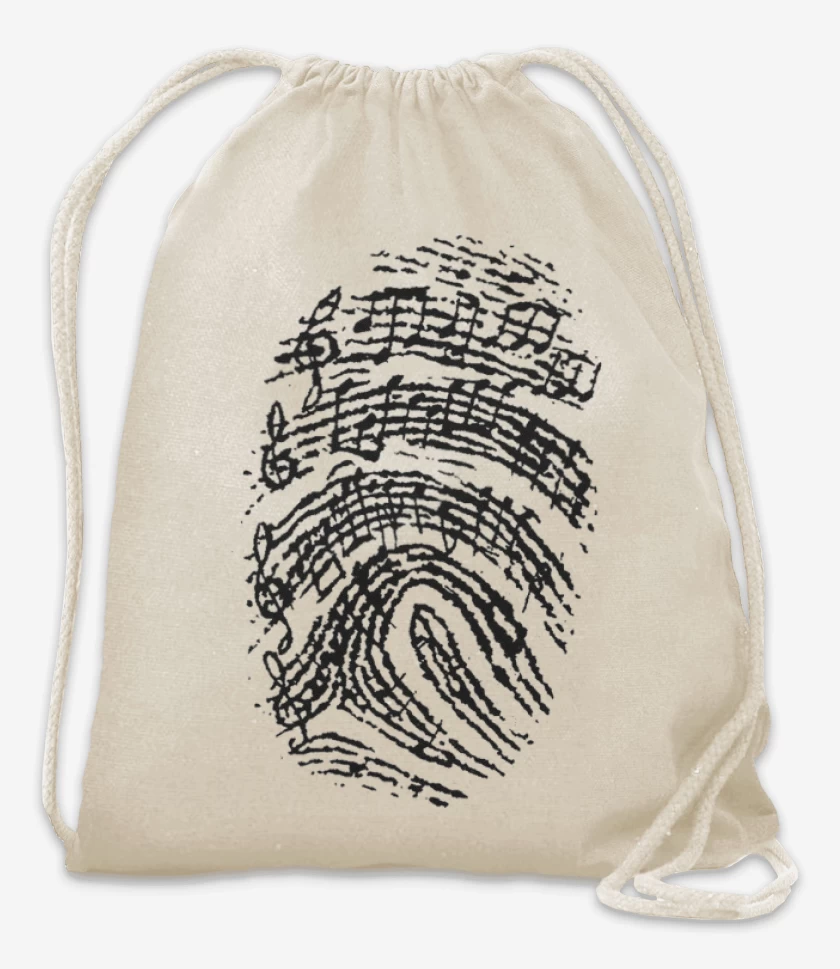 Mochila Blanco de Music Huella 