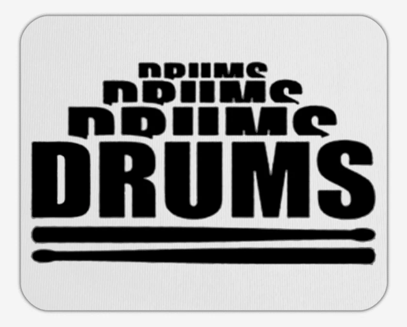 Mousepad drums drums 