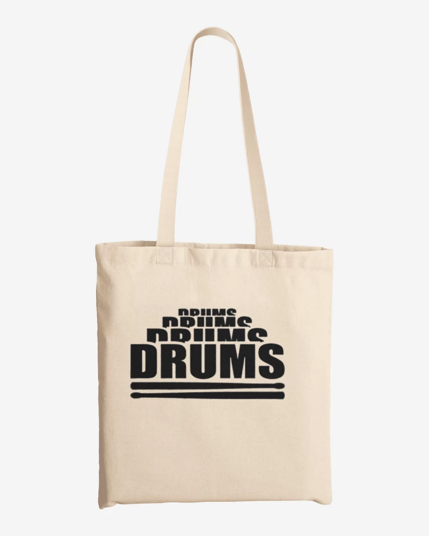 Totebag Blanco de drums drums 