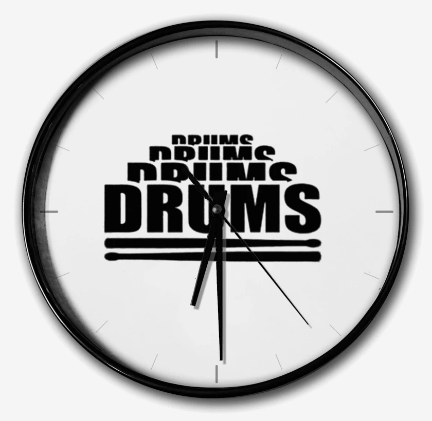 Reloj Blanco de drums drums 