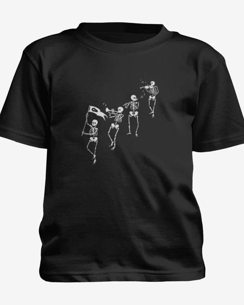 Polera de niño Negro de Marcha funebre
