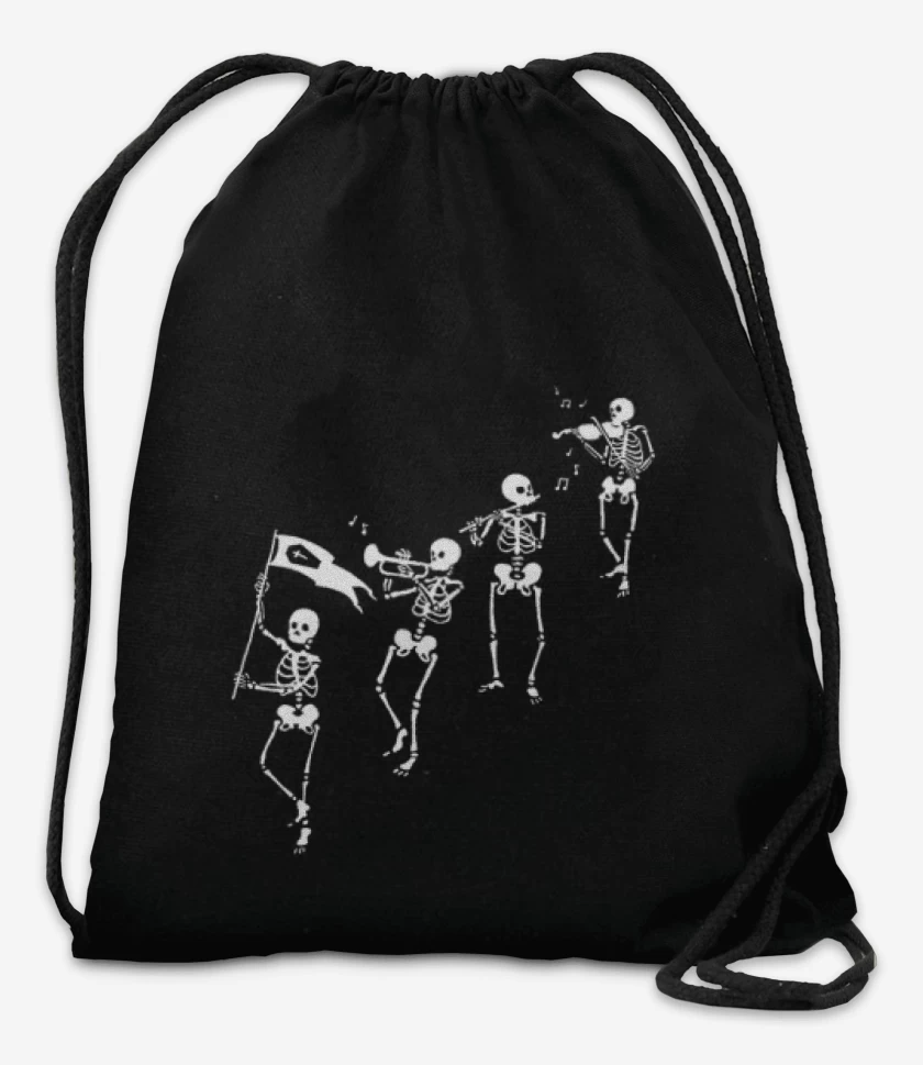 Mochila Negro de Marcha funebre
