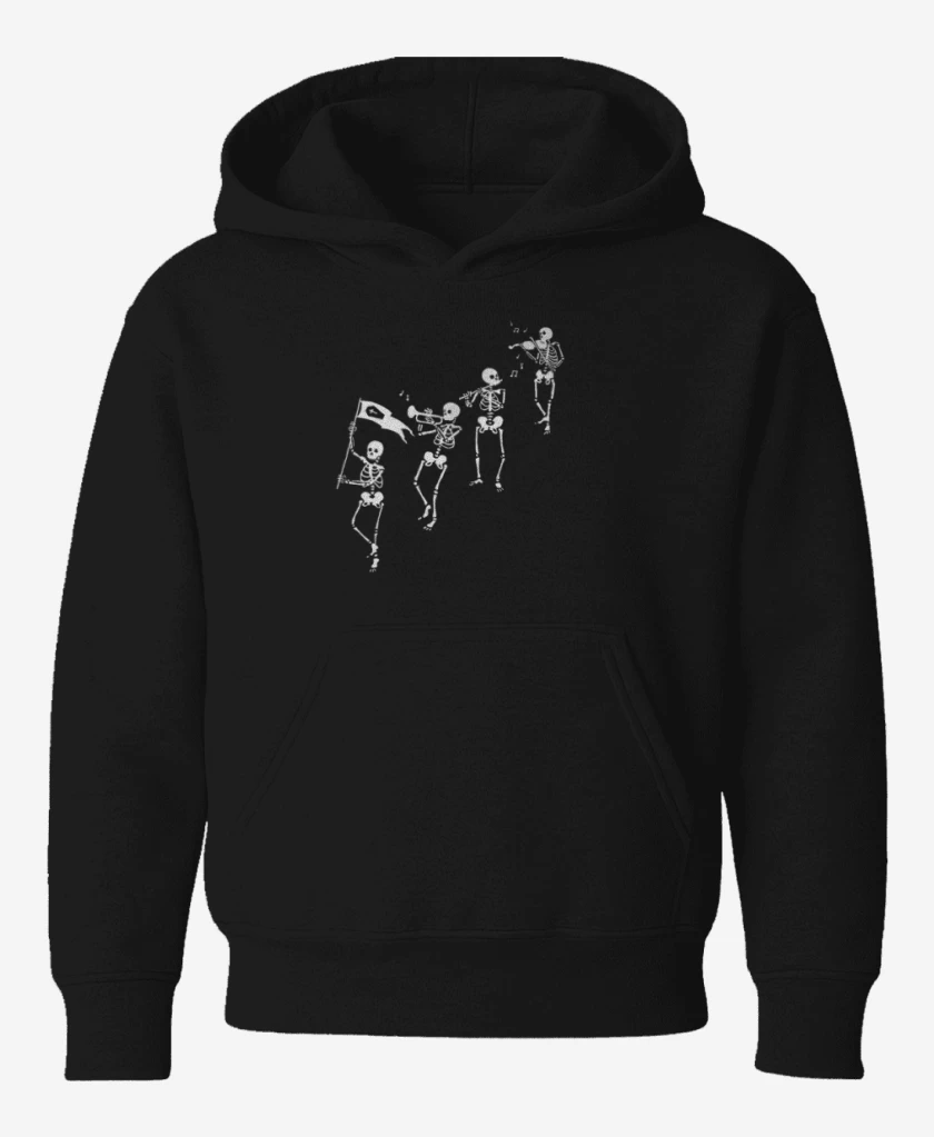 Poleron de niño Negro de Marcha funebre