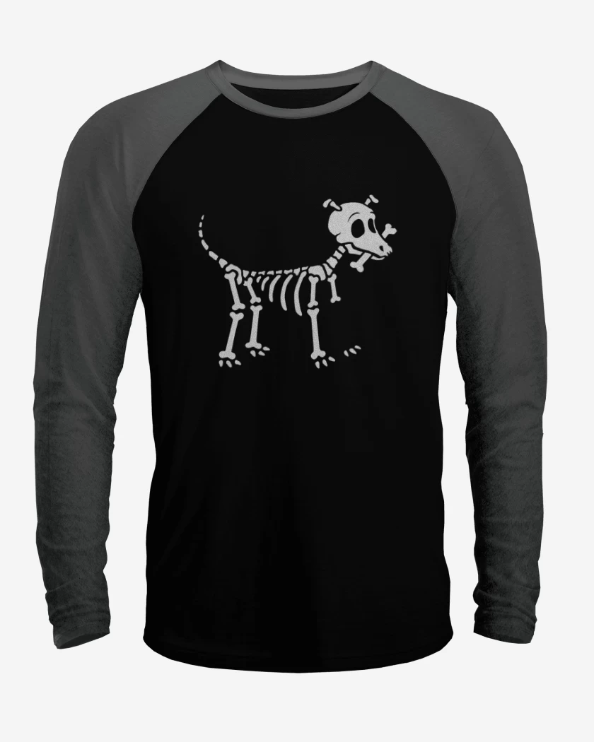 Polera Raglan Perrito de la muerte