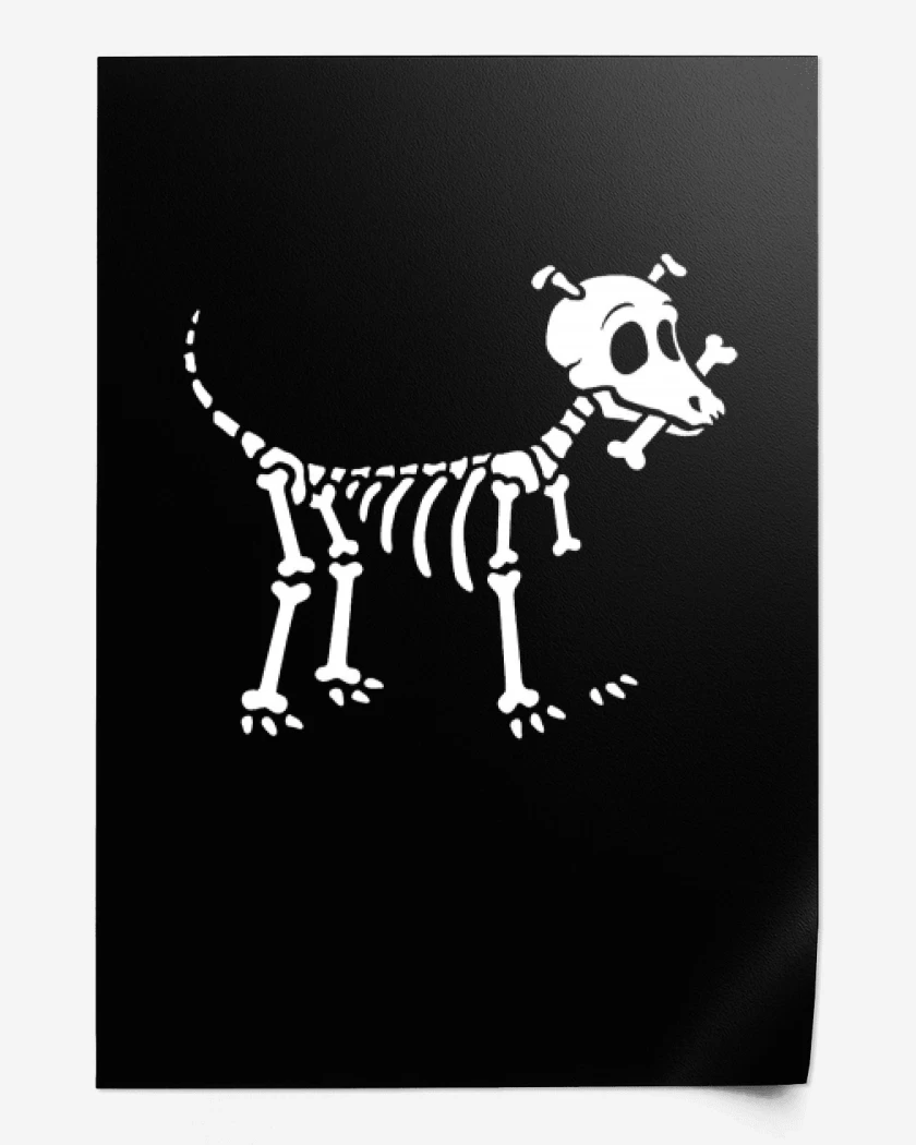 Print Perrito de la muerte