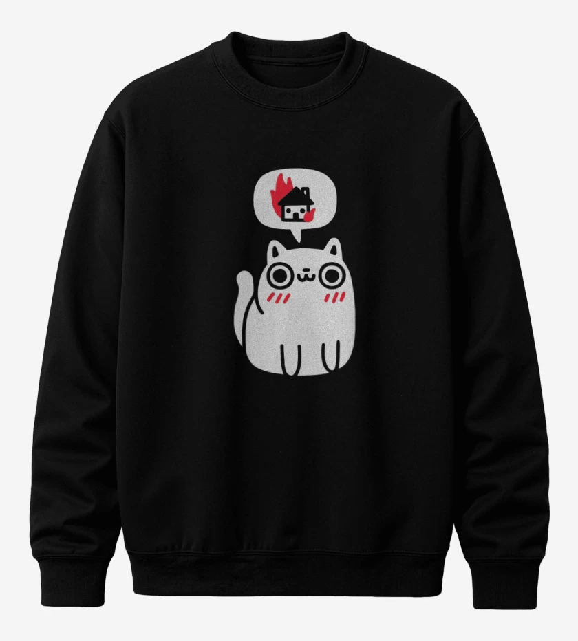 Poleron polo Killer cat