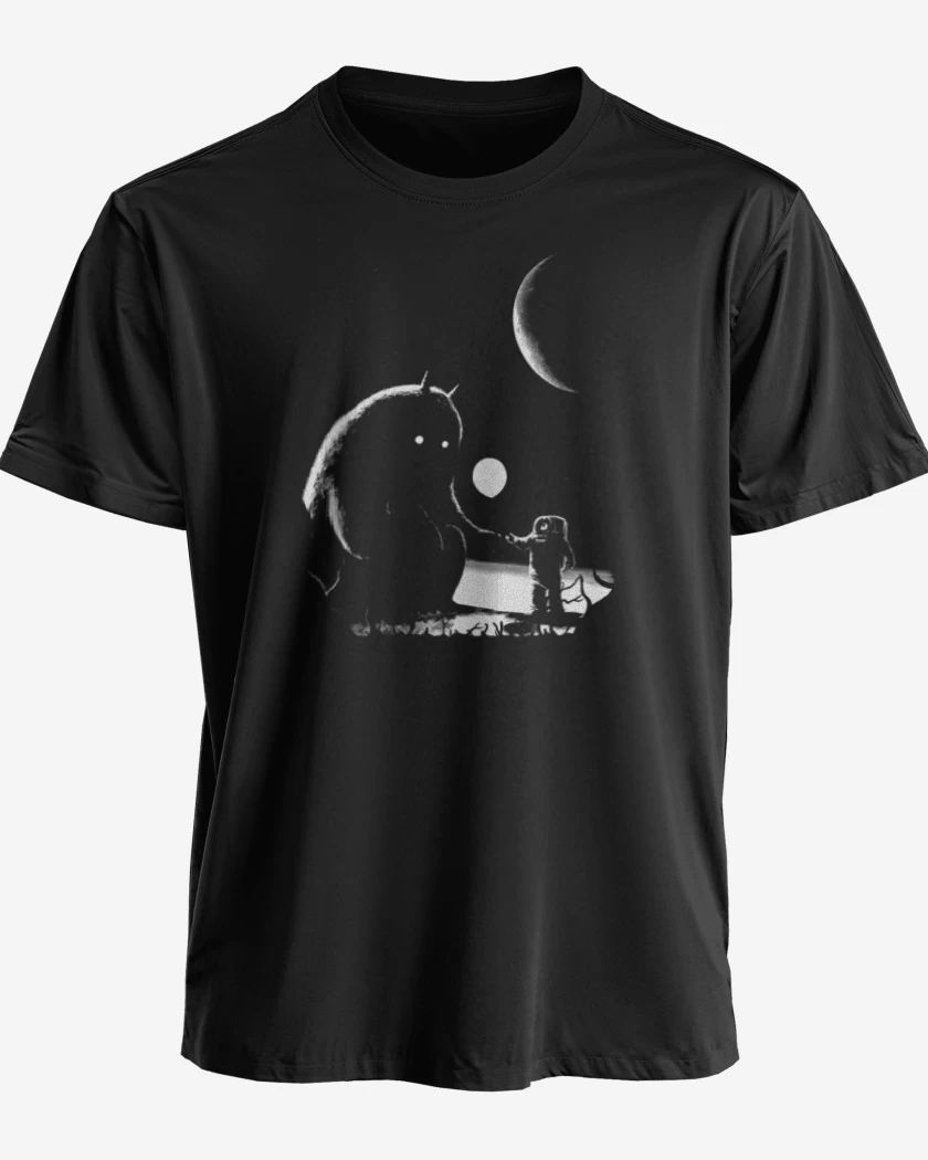 Polera premium Negro de Encuantro Espacial