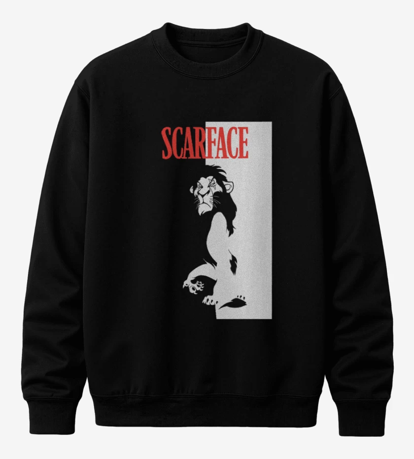 Poleron polo Negro de Scarface