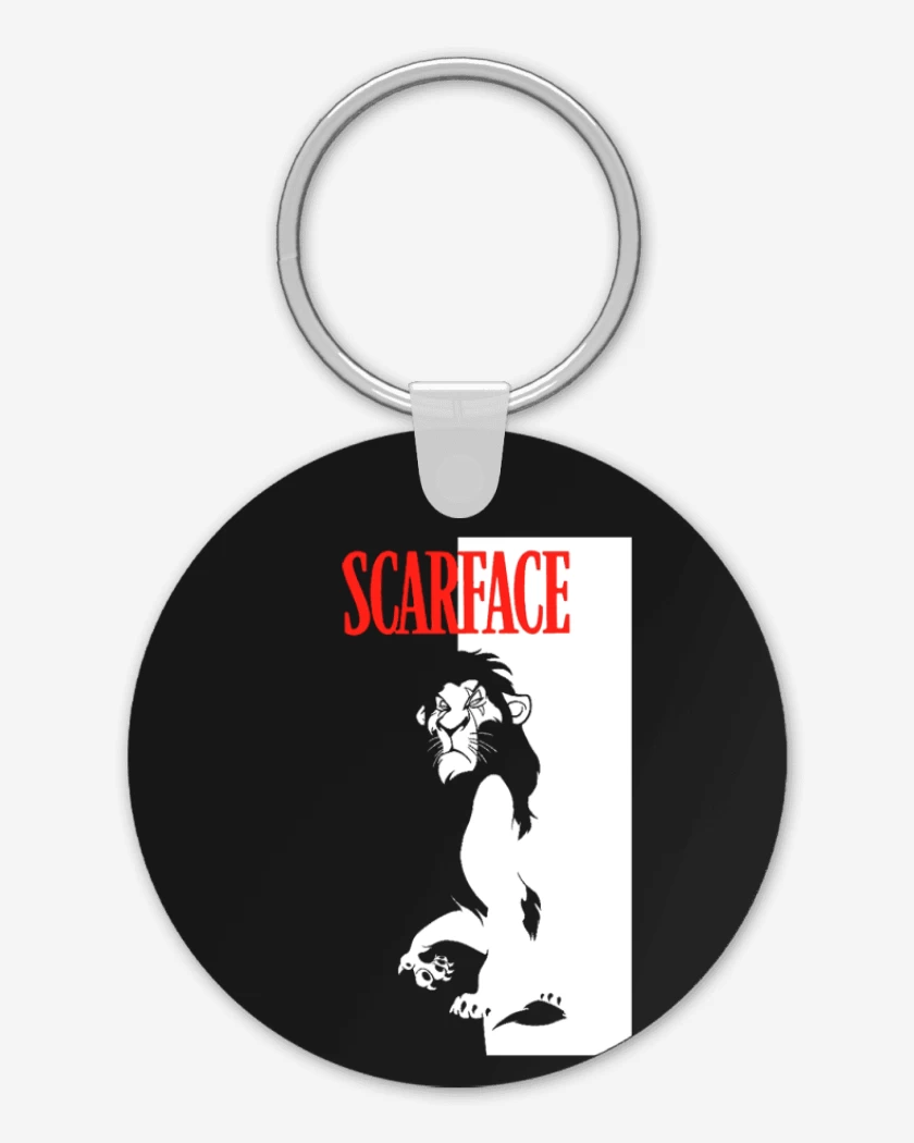 Llavero Negro de Scarface