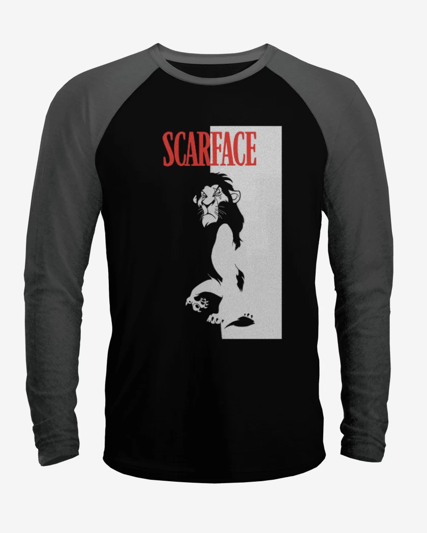 Polera Raglan Scarface