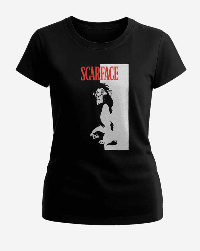 Polera de Mujer Negro de Scarface