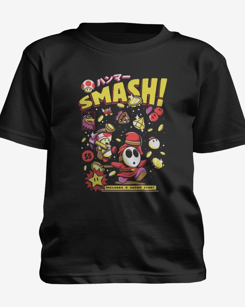 Polera de niño Negro de Smash