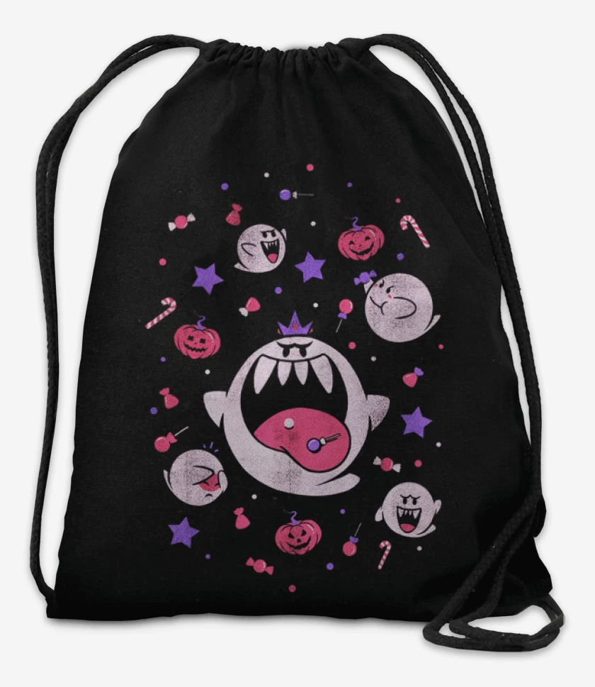 Mochila Negro de Fantasmitas