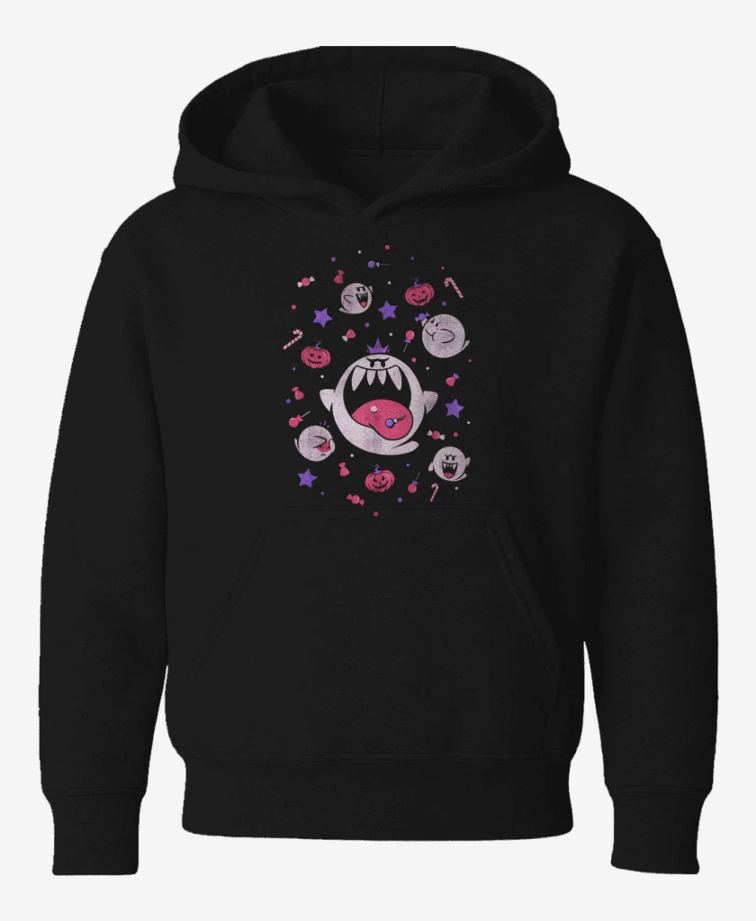 Poleron de niño Negro de Fantasmitas