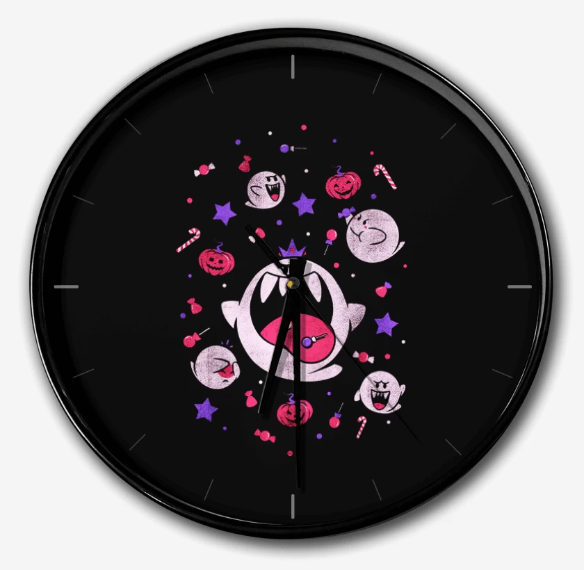 Reloj Negro de Fantasmitas