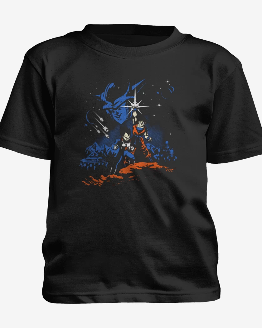 Polera de niño Negro de dragon ball z