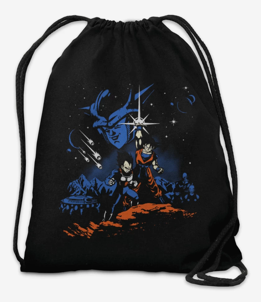 Mochila Negro de dragon ball z